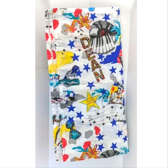 Vintage / Retro 50's Diner Motif Shower Curtain, Diner theme, The Bay - Picture 2 of 6